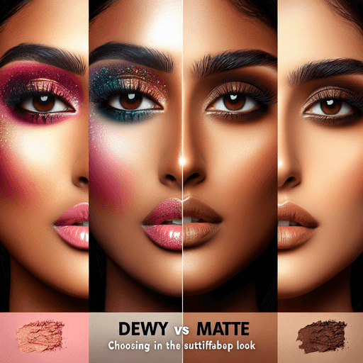 Langkah Awal Dewy vs Matte: Memilih Tampilan Makeup yang Sesuai